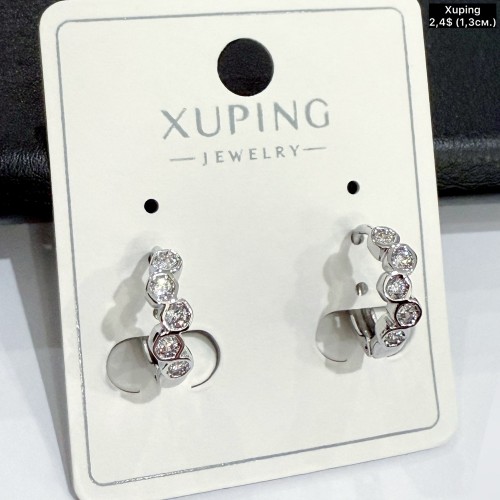 Сережки Xuping 11343 (1.3см)